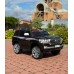 Дитячий електромобіль Поліцейський позашляховик (MP3, USB, гойдання, музика, пульт, відкривання дверцят, LED-світло), Чорний