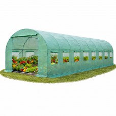 Садова теплиця 24 м² (8 х 3 х 2 м) з вікнами, Польща