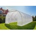 Садова теплиця 24 м² (8 х 3 х 2 м) з армованою плівкою UV-4, з вікнами, Прозора (Польща)