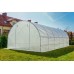 Садова теплиця 24 м² (8 х 3 х 2 м) з армованою плівкою UV-4, з вікнами, Прозора (Польща)