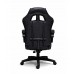 Геймерське крісло Primaveo з ергономічними подушками та висувною підставкою для ніг, Чорний