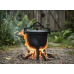 Туристичний чавунний казан 11 л Garden Line на 3 ніжках з кришкою та ручкою для перенесення (Польща) Туристичний чавунний казан 11 л Garden Line на 3 ніжках з кришкою та ручкою для перенесення (Польща)