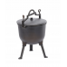 Туристичний чавунний казан 11 л Garden Line на 3 ніжках з кришкою та ручкою для перенесення (Польща) Туристичний чавунний казан 11 л Garden Line на 3 ніжках з кришкою та ручкою для перенесення (Польща)