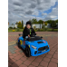 Дитячий спортивний електромобіль кабріолет зі спойлером PRIMA CAR Cabrio 6V 5A (пульт, LED-фари, музика, педаль газу), Синій Дитячий спортивний електромобіль кабріолет зі спойлером PRIMA CAR Cabrio 6V 5A (пульт, LED-фари, музика, педаль газу), Синій