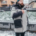 Чоловіча шкіряна сумка через плече Канзас Чоловіча шкіряна сумка через плече Канзас