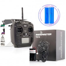 Пульт RadioMaster TX12 MKII ELRS M2 з акумуляторами 18650 (2 x 1200мАг)