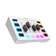 Ігровий аудіомікшер Fifine SC3 white