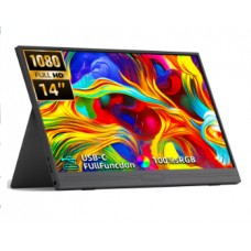 Портативний монітор ZSUS 14A black 14" 1920x1080 60 Гц