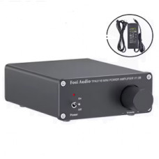 Підсилювач звуку Fosi Audio V1.0 black+ блок живлення 19V, 2x50W Підсилювач звуку Fosi Audio V1.0 black+ блок живлення 19V, 2x50W