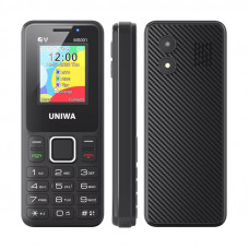 Телефон Uniwa MS001 black Russian Keyboard 4SIM