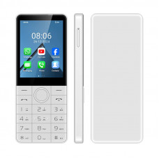 Телефон Uniwa DOOV R77 4G 3/32Gb white Russian Keyboard