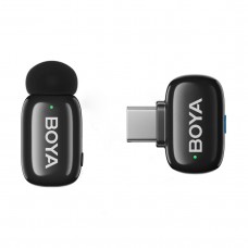 Мікрофон петличний бездротовий BOYA mini-17 (Type-C) black Мікрофон петличний бездротовий BOYA mini-17 (Type-C) black