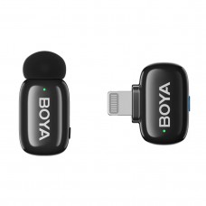 Мікрофон петличний бездротовий BOYA mini-16 (Lightning) black Мікрофон петличний бездротовий BOYA mini-16 (Lightning) black