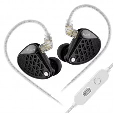 Навушники KZ AM16 Balanced з мікрофоном black Навушники KZ AM16 Balanced з мікрофоном black