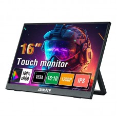Портативний монітор Anmite A160W03T black 16" 1920x1200 60 Гц Сенсорний екран