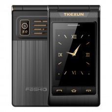 Телефон Tkexun G10-1 4G (Yeemi G10-1) black. Dual display