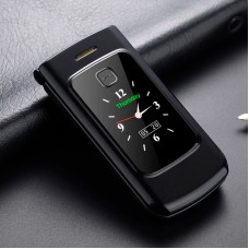 Телефон Tkexun F18 (Happyhere F18) black. Dual display