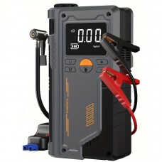 Автомобільний пусковий пристрій - компрессор JKUOO black