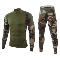 Термобілизна чоловіча A173 Green CP 3XL