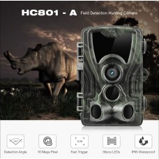 Фотоловушка Suntek HC 801A з оглядом 120° та датчиком руху, нічна зйомка, захист IP65, до 25 м. Фотоловушка Suntek HC 801A з оглядом 120° та датчиком руху, нічна зйомка, захист IP65, до 25 м.