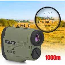 Професійний лазерний дальномер Artbull LS-1000 з вимірювачем кута для точних вимірювань на відстані до 1000 метрів. Професійний лазерний дальномер Artbull LS-1000 з вимірювачем кута для точних вимірювань на відстані до 1000 метрів.