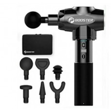 Професійний ударний масажер Booster E (24V) для м'язів, чорний — масажер для глибокого масажу.