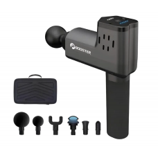 Перкусійний масажер Booster T для м'язів і тригерних точок, 6 насадок, акумулятор 2000 мАг Перкусійний масажер Booster T для м'язів і тригерних точок, 6 насадок, акумулятор 2000 мАг