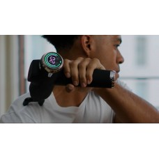 Професійний перкусійний ударний масажер Fusion Black Pro для тіла (Чорний).