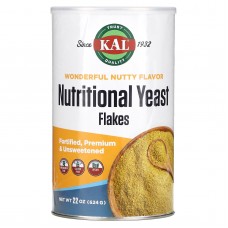 Дрожжи хлопьями несладкие, Yeast Flakes, KAL, 624 г