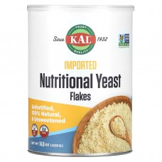 Пищевые дрожжи в хлопьях, Nutritional Yeast, Fine Flakes, KAL, мелкие, 420 г