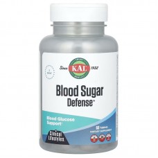 Регулирование содержания сахара в крови, Blood Sugar Defense, KAL, 60 таблеток