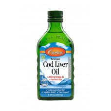 Масло печени трески, Norwegian Cod Liver Oil Omega-3 EPA & DHA, Carlson, 250 мл