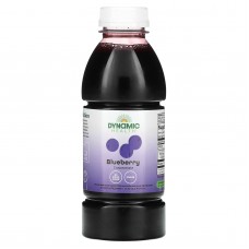 Черничный концентрат, Blueberry Juice, Dynamic Health, жидкий, 473 мл