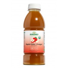 Яблочный уксус, Apple Cider, Dynamic Health Laboratories, органик, 473 мл