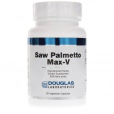 Со пальметто, Saw Palmetto Max-V, Douglas Laboratories, поддержка простаты, 60 вегетарианских капсул