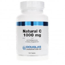 Витамин C, Natural Vitamin C, Douglas Laboratories, натуральный, 1000 мг, 100 таблеток