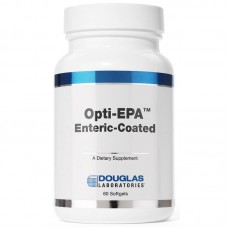 Омега-3 жирные кислоты, Opti-EPA, Douglas Laboratories, поддержка здоровья сердечно-сосудистой системы и нервов, 60 гелевых капсул