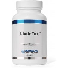 Поддержка печени, липотропные питательные вещества + травы, Livdetox, Douglas Laboratories, 120 таблеток