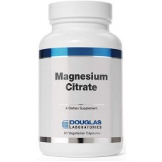 Магний цитрат, Magnesium Citrate, Douglas Laboratories, поддерживает энзматическую активность, мышцы и нервы, 90 капсул