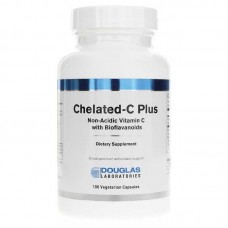 Витамин С плюс, Chelated-C Plus, Douglas Laboratories, хелатный, 100 вегетарианских капсул