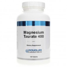 Магний таурат, Magnesium Taurate, Douglas Laboratories, поддержка работы сердца и формирования костей, 400 мг, 120 таблеток