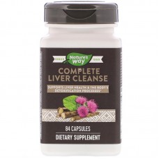 Поддержка печени, Complete Liver Cleanse, Nature's Way, 84 капсулы