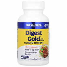 Пищеварительные ферменты, Digest Gold with ATPro, Enzymedica, 120 капсул