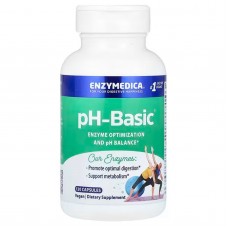 Ферменты  рН баланс, pH-Basic, Enzymedica, 120 капсул