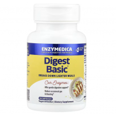 Пищеварительные ферменты, Essential Enzyme Formula, Enzymedica, 30 капсул