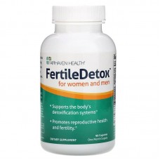Детокс для женщин и мужчин, FertileDetox, Fairhaven Health, 90 капсул
