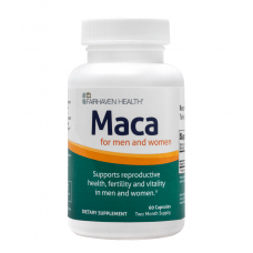 Мака, Maca, Fairhaven Health, 500 мг, 60 вегетарианских капсул