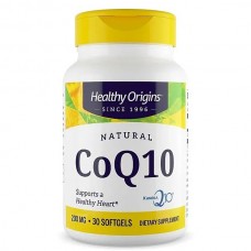 Коэнзим Q10, CoQ10 (Kaneka Q10), Healthy Origins, 200 мг, 30 гелевых капсул