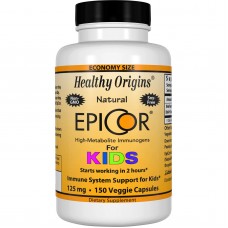 Эпикор для детей, EpiCor  for Kids, Healthy Origins, 125 мг, 150 капсул