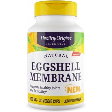 Яичная скорлупа, Eggshell Membrane, Healthy Origins, 500 мг, 30 капсул